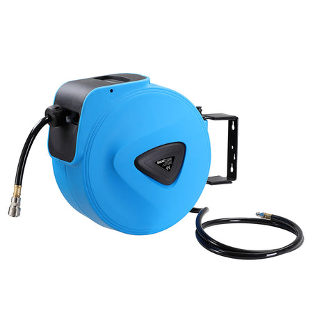 Avvolgitubo Aria Compressa ABS Tubo pvc 20mt Attacco 1/4 Riavvolgimento automatico