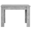 Tavolo in Legno Cucina 70x110 cm H 78 cm Allungabile fino a 70x150 cm Cemento