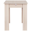Tavolo in Legno Cucina 70x110 cm H 78 cm Allungabile fino a 70x150 cm Olmo