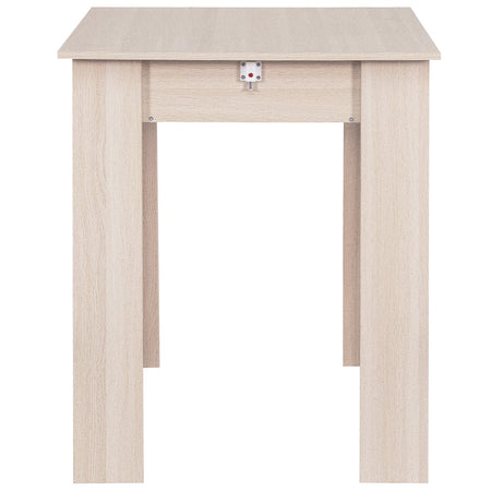 Tavolo in Legno Cucina 70x110 cm H 78 cm Allungabile fino a 70x150 cm Olmo