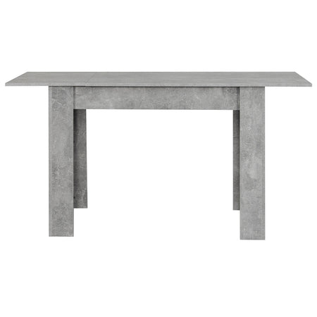 Tavolo in Legno Cucina 70x110 cm H 78 cm Allungabile fino a 70x150 cm Cemento