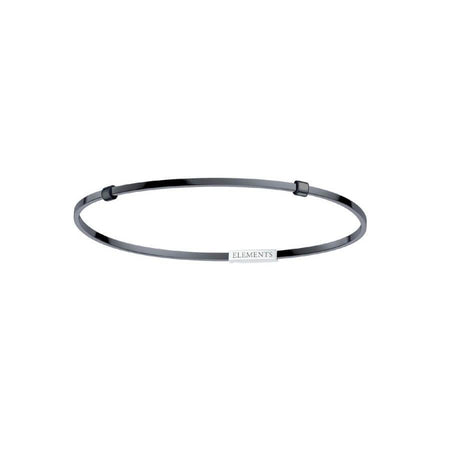 Elements Bracciale argento gun misura s