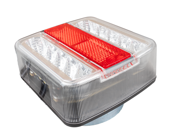 Kit luci con fanali a LED magnetico 12V cavo 7,5m + 2,5m tra fanali