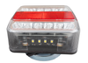 Kit luci con fanali a LED magnetico 12V cavo 7,5m + 2,5m tra fanali