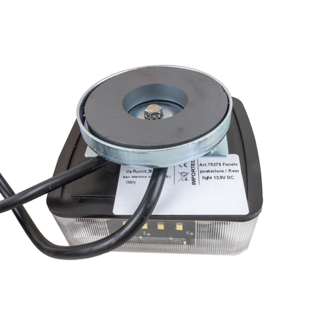 Kit luci con fanali a LED magnetico 12V cavo 7,5m + 2,5m tra fanali