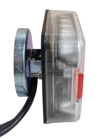 Kit luci con fanali a LED magnetico 12V cavo 7,5m + 2,5m tra fanali