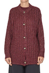 LA FEMME BLANCHE La Femme Blanche - Cardigan - 441809 - Bordeaux da donna
