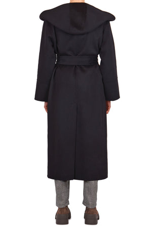LA FEMME BLANCHE La Femme Blanche - Cappotto - 461732 - Nero da donna