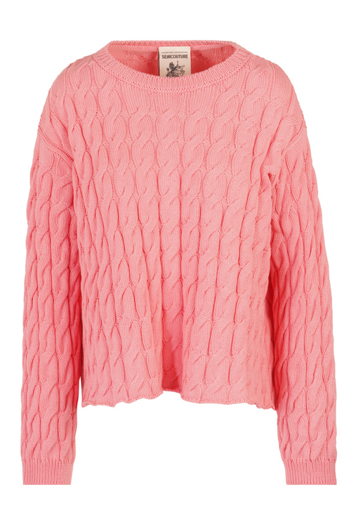 Semi-Couture Semi Couture - Maglia - 450813 - Rosa da donna