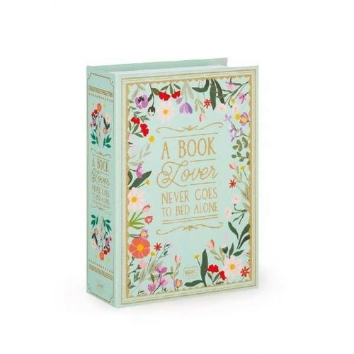 LEGAMI - BLING BOOK PORTAGIOIE - A BOOK LOVER NEVER GOES TO BED ALONE
