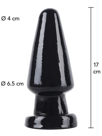 Extreme Buttplug Cone Nero