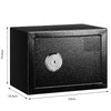 Cassetta di Sicurezza Meccanica Metallo Verniciato 2Chiavi Doppio Chiavistello 17x23x17cm