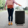 Set 4Valigie Rigide Ruote Easy roll Bagaglio mano Beauty Case Trolley Resistente