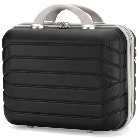Set 4Valigie Rigide Ruote Easy roll Bagaglio mano Beauty Case Trolley Resistente