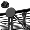 Recinto Cancelletto Animali Piccola Taglia 420cm 12 Moduli da 35xH35cm Nero