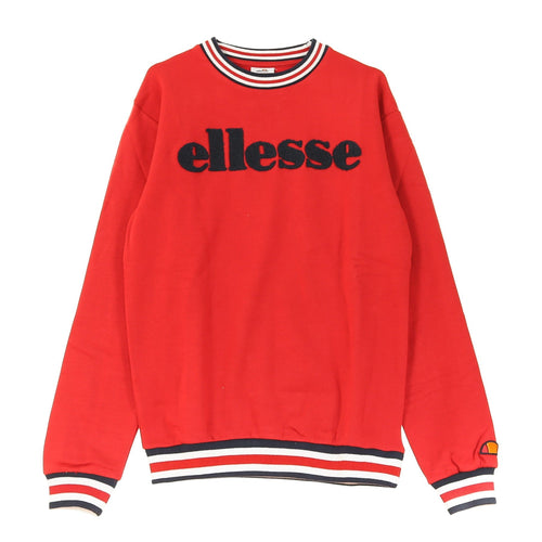 ELLESSE Felpa Girocollo Donna Rodella Ribbon Red da donna