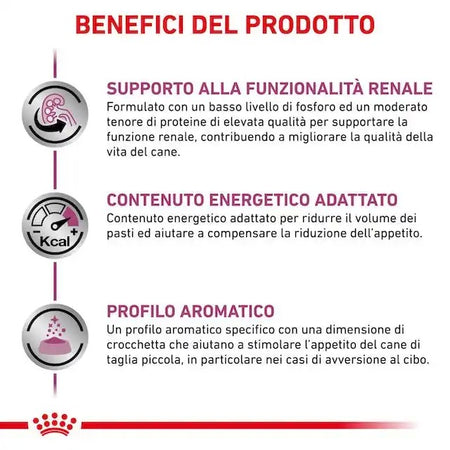 Royal Canin Renal Small Dog Croccantini per Cani Adulti