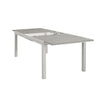 Tavolo allungabile Santorini in alluminio e Polywood dogato per esterno 180/240x100 cm