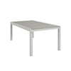 Tavolo allungabile Santorini in alluminio e Polywood dogato per esterno 180/240x100 cm