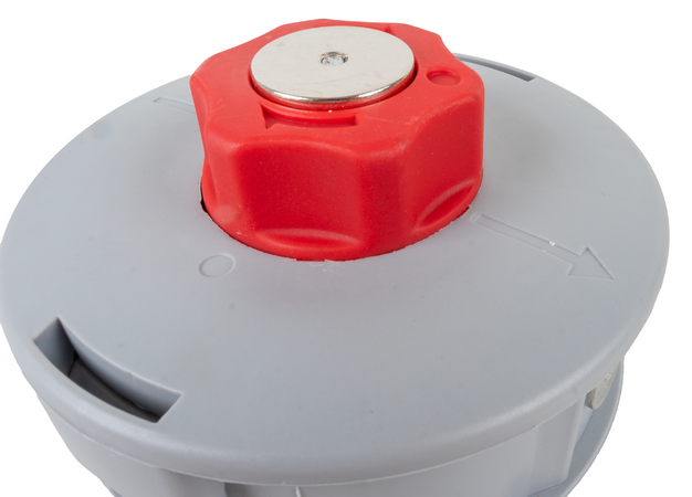 Testina per decespugliatore universale a caricamento facilitato