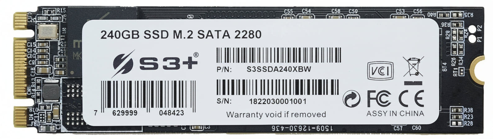 S3+ ssd 480 gb s3ssda480 m. 2 interfaccia sata iii 6 gb / s