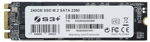 S3+ ssd 480 gb s3ssda480 m. 2 interfaccia sata iii 6 gb / s