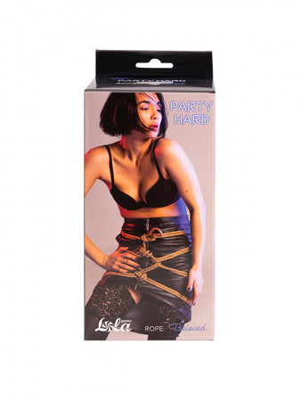 Party Hard Lola Rope Beloved Corda Bondage Shibari BDSM Lino 10 metri BDSM