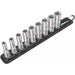 Wera 05004545001, Steckschlssel-Satz, 3/8, Metrisch, 9 Kopf/Kpfe, 8,10,12,13,15,16,17,18,19 mm, 320 mm