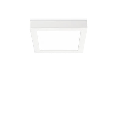 Plafoniera quadrata Gea Led SHAM Q GFA763 6W LED 220V termoplastica lampada soffitto moderna interno
