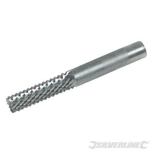Fresa per Piastrelle e Cemento 1/4 in metallo per seghe a spirale silverline Silverline
