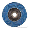 Disco a lamelle in zirconio per l'utilizzo con smerigliatrici angolari nuovo prodotto silverline Silverline