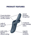 Satisfyer - Heat Flex 4 Grigio