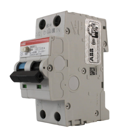 Interruttore magnetotermico differenziale 4,5 kA 1P+N 30mA C16 classe A ABB