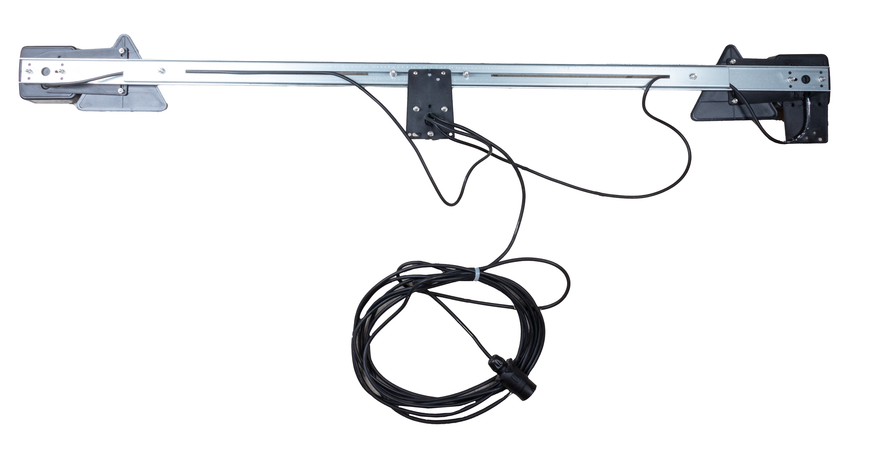 Barra con fanali posteriori lunghezza regolabile 1,4-2,1m