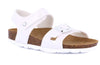 Sandali bambina dal 26 al 37 bianco glitterato Grunland