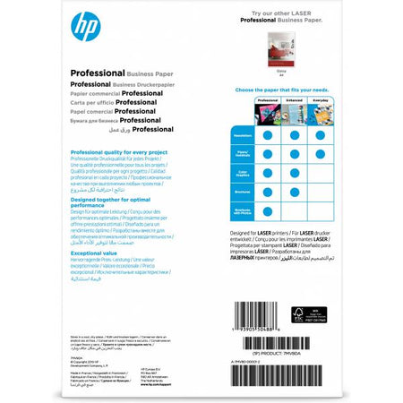 HP Carta professionale , opaca, 200 g/m2, A4 (210 x 297 mm), 150 fogli