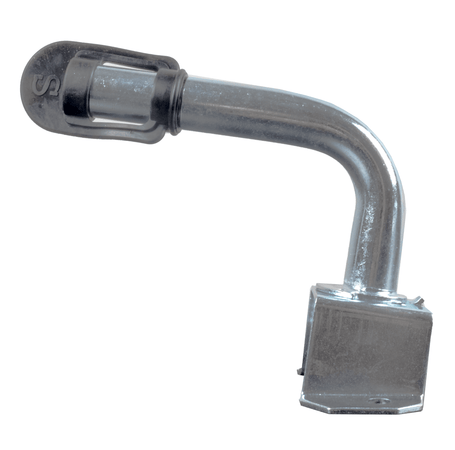 Piantone per lampeggiante con staffa laterale inclinabile