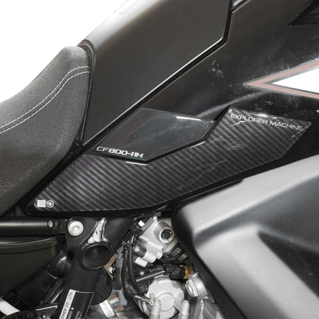 Adesivi Gel 3D Protezioni Laterali Serbatoio moto compatibili con CfMoto 800MT-X