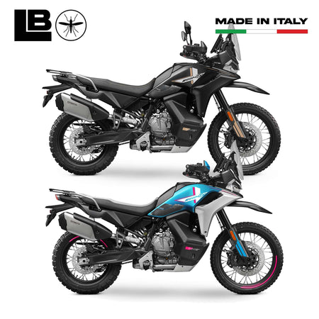 Adesivi Gel 3D Protezioni Laterali Serbatoio moto compatibili con CfMoto 800MT-X