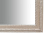 Biscottini Specchio Specchiera da parete e appendere verticale/orizzontale L50xPR4xH140 cm finitura foglia argento anticato