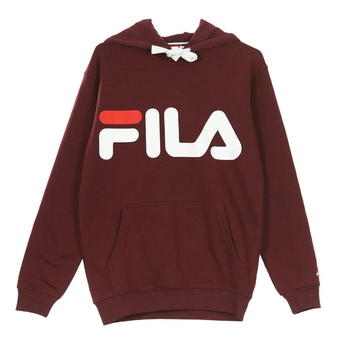 FILA Felpa Cappuccio Uomo Classic Logo Hoody Tawny Port da uomo
