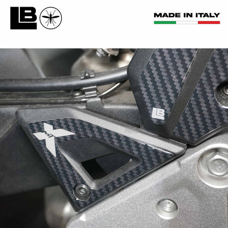 Adesivi 3D Protezioni Battitacco moto compatibili con CfMoto 800 MT-X 2025