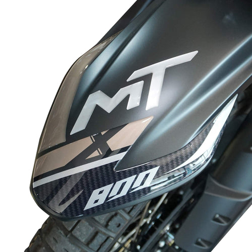 Adesivo 3D Protezione Parafango moto compatibile con Cf Moto 800 MT-X 2025