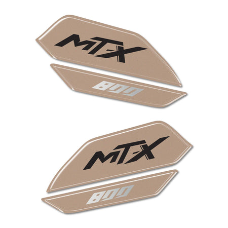 Adesivi 3D Protezioni Paramani moto compatibili con Cf Moto 800 MT-X 2025