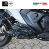 Adesivi 3D Pedane Poggiapiedi Battitacco moto compatibili con BMW R1300 R RS