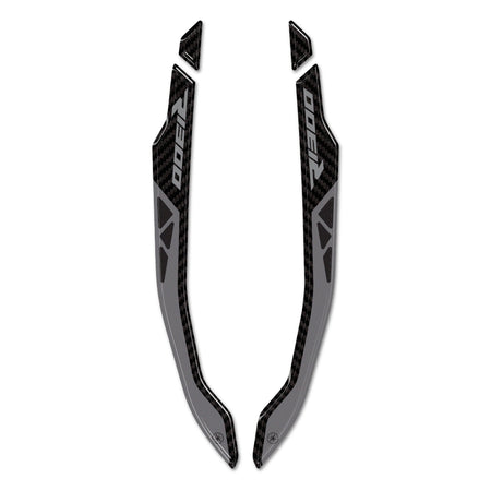 Adesivi resinati 3D Protezioni Maniglie moto compatibili con BMW R1300R R1300RS