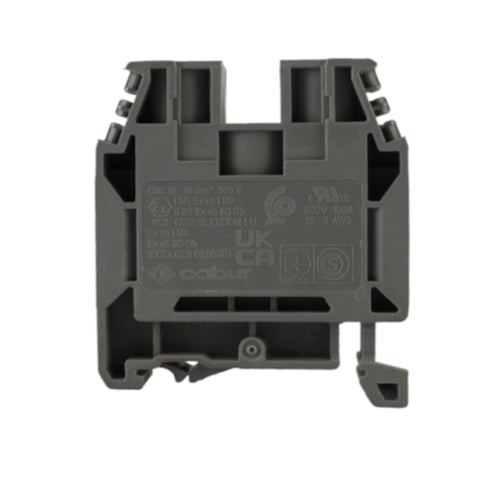 Morsetto a vite passante ad un piano 16 mm grigio Cabur