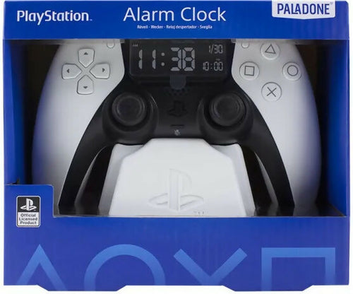 Sveglia digitale PlayStation PS5 (base bianca)