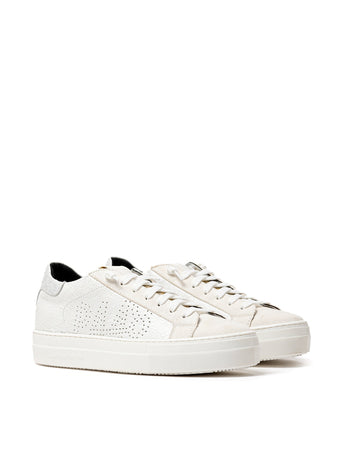 P448 Sneakers F22THEA-W Bianche da donna