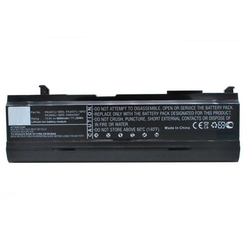 CoreParts MBXTO-BA0053 ricambio per laptop Batteria (Laptop Battery for Toshiba - 71.28Wh 9Cell Li-ion 10.8V - 6600mAh Black 71WH 9Cell Li-ion 10.8V 6.6Ah Black, Dynabook AX/55A dynabook - Warranty: